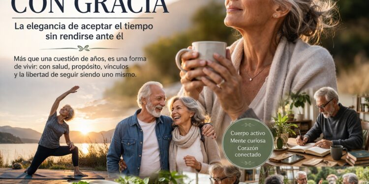 Envejecer con gracia: la elegancia de aceptar el tiempo sin rendirse ante él