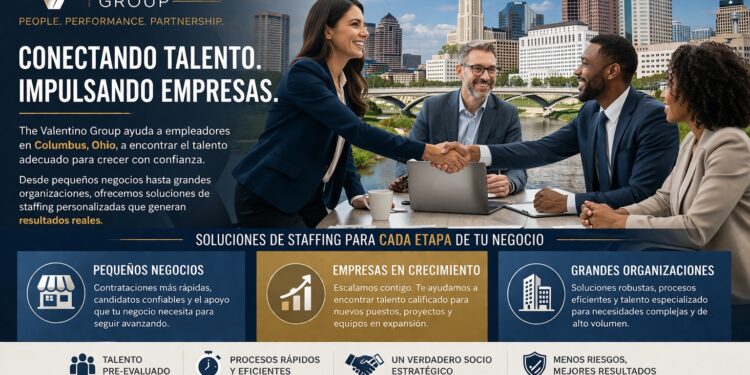 The Valentino Group: un aliado estratégico para las necesidades de talento en Columbus, Ohio