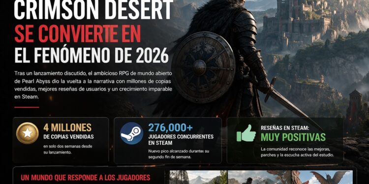 Crimson Desert se convierte en el videojuego del momento
