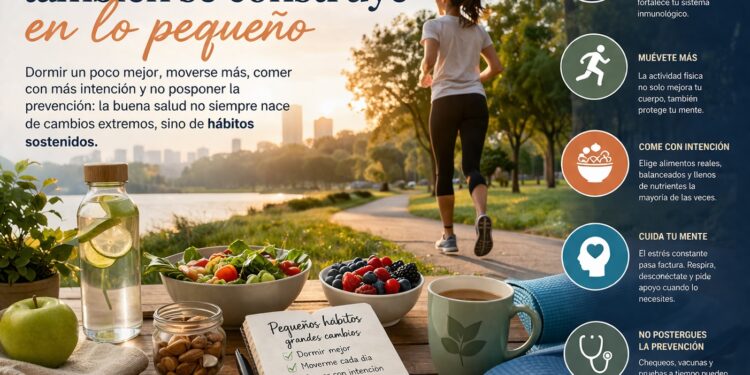 La salud también se construye en lo pequeño