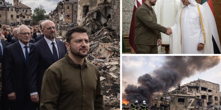 Ucrania busca sostener el apoyo internacional mientras la guerra entra en una nueva etapa de presión