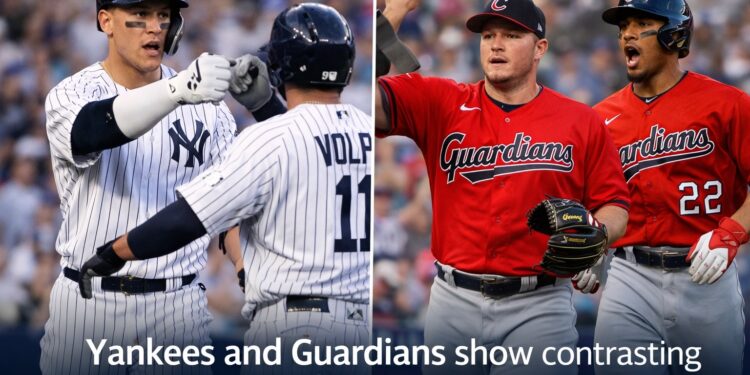 Yankees y Guardians dejan señales distintas en el arranque de la temporada 2026 de la MLB