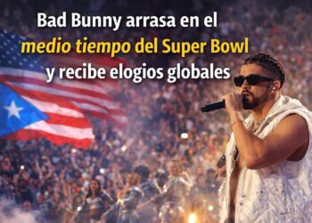 Bad Bunny conquista el medio tiempo del Super Bowl y genera elogios en todo el mundo