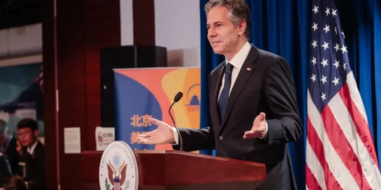 Blinken aﬁrma que EEUU y China quieren «estabilizar» sus relaciones