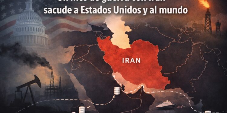 Un mes de guerra con Irán pone a Estados Unidos ante una decisión clave y sacude al mundo