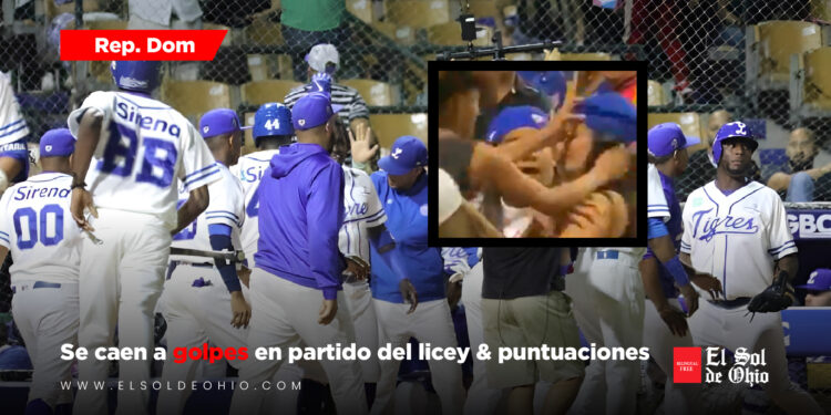 Se desata pelea en estadio de República Dominicana por esta razón 